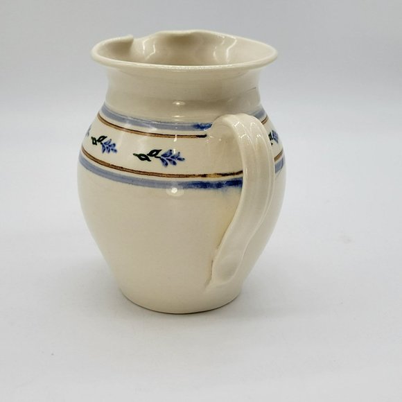 Harbor House Clay Co Wilmington NC Pottery Creamer Pitcher Signed Pietz - Picture 9 of 13